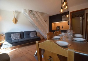 5th floor, tv, ski locker, 60m², Les Menuires in Les Menuires
