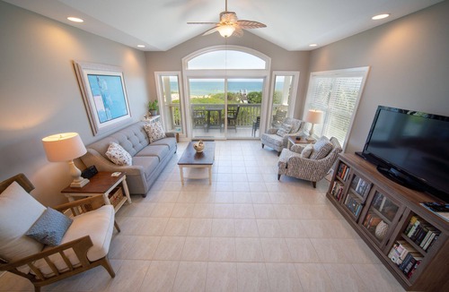 Plantation House | August 2026 Big Savings! BEACHFRONT Beauty in the Dunes!, 5BR/4BA,