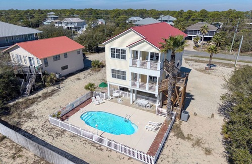St. George Island House | August 2026 Big Savings! Family-Friendly w/Private Pool, Gulf Views
