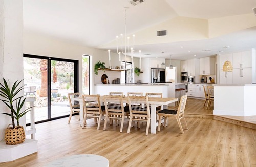 Palm Desert House | Base Camp-Luxury Desert Oasis with 2 Pools & Game Room