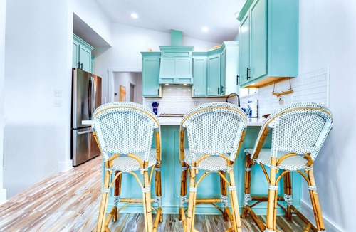 St. George Island House | Brand New Private Heated Pool at Driftwood Dream! Golf Cart Included!