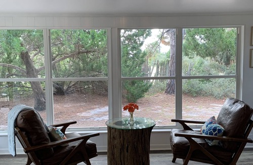 St. George Island House | Charming coastal cottage, short walk to both beach and bay, pet friendly!