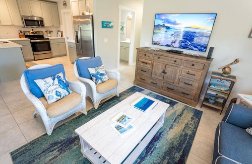 St. George Island House | Don't Worry Beach Happy w/Golf Cart, Private Pool, Dogs OK