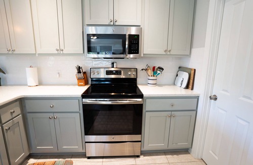 St. George Island House | Don't Worry Beach Happy w/Golf Cart, Private Pool, Dogs OK