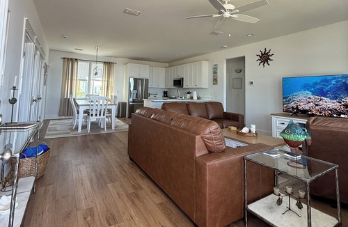 St. George Island House | New! Bayfront home w/Pool, Golf Cart, Kayaks, Bikes & The Islands Best Sunsets!