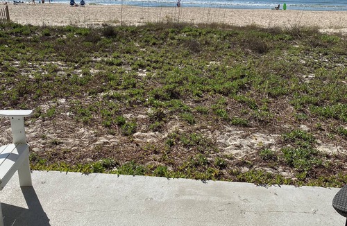 St. George Island Condo | Villa A2, Beach front, ground level!