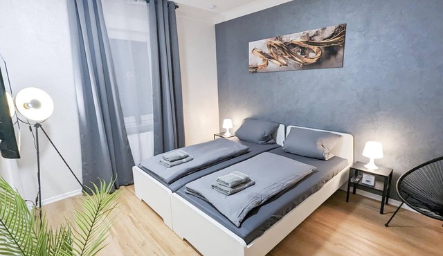 ALFA 4 rooms Apartment 8 persons Netflix WLAN in Stuttgart