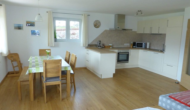 Apartment Hipp No. 1 - 84m² on the ground floor with terrace and mountain view in a top location in Halblech