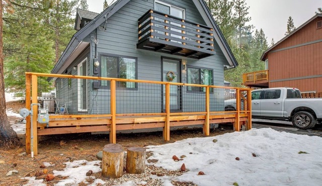 Backyard Sledding| BBQ| Foosball in South Lake Tahoe