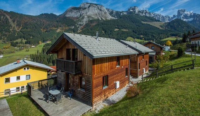 Chalet in Dachstein West with shared pool in Annaberg-Lungötz