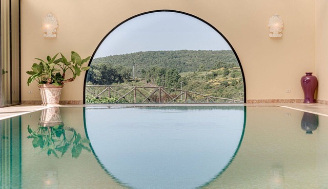 Cosy apartment for 4 people with WIFI, pool, A/C, TV, patio and panoramic view in Monte Benichi