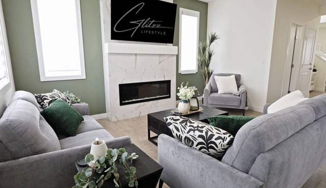 Elegant Retreat | 4 King Beds | Near Henday & WEM in Edmonton