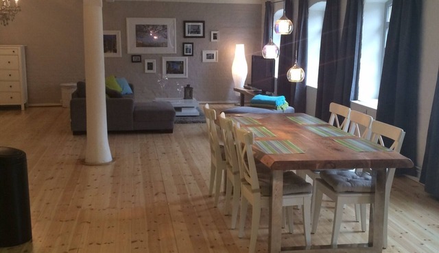 Exclusive loft, quiet and green in Hamburg St Georg, 7 min to the main station in Hamburg