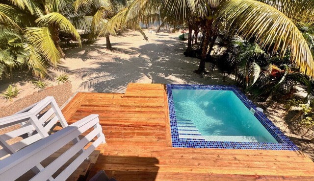 La Vida Casita - Cozy beachfront bungalow steps from the beach. in Placencia