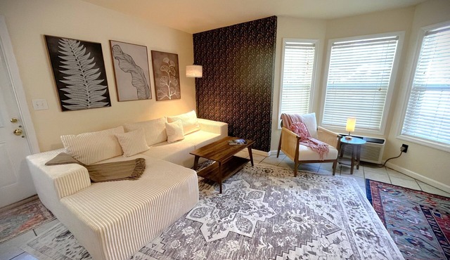 Ladybug Suite at Grey Hawk Bar & Gardens Kitchen Pets Welcome! in Lake Lure