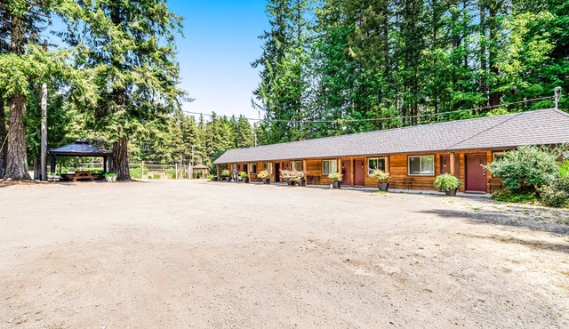 Mountain-view ground-floor studio with fast WiFi - dog-friendly in Quilcene