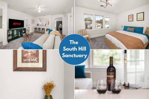 New! The South Hill Sanctuary-4 min to Manito Park in Spokane
