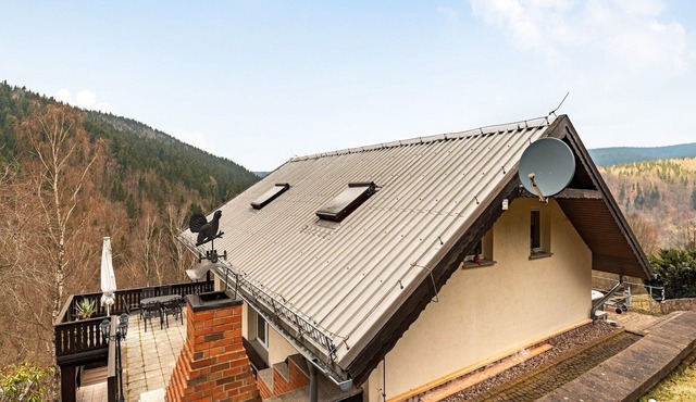 Panoramic Retreat in Thuringia in Unterschönau