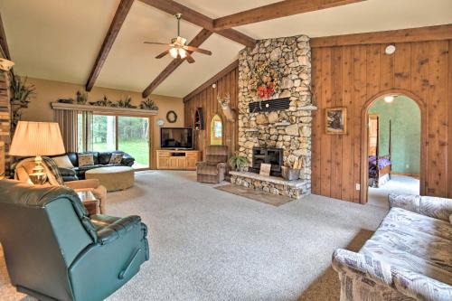 Spacious Lakefront Home w/Patio & Boat Dock! in Laporte