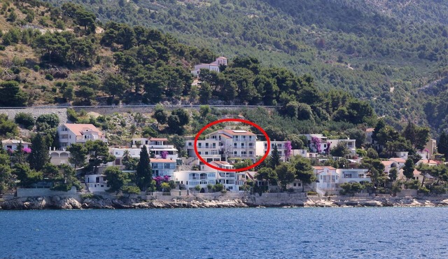 Studio flat with terrace and sea view Drvenik Gornja vala, Makarska (AS-4890-d) in Drvenik
