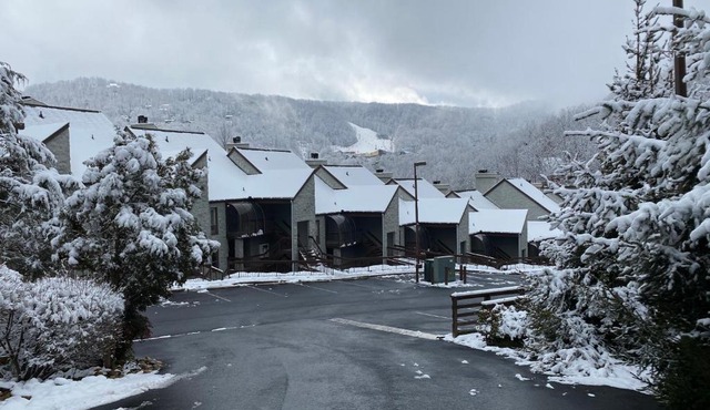 Two bedroom mountain condo, 2 minutes from ski resort, pool and clubhouse onsite ! in Gatlinburg
