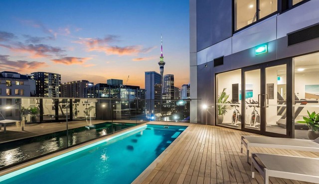 Unique Luxury Amazing SkyTower Parkview & Parking in Auckland