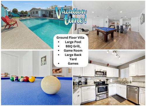 Vegas Getaway amazing Ground Floor with Pool and Games and BBQ in Las Vegas