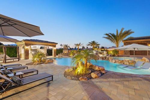 Villa Bella - Private Estate in the Heart of Palm Desert, Outdoor Amenities, Gym, Game Room in Palm Desert
