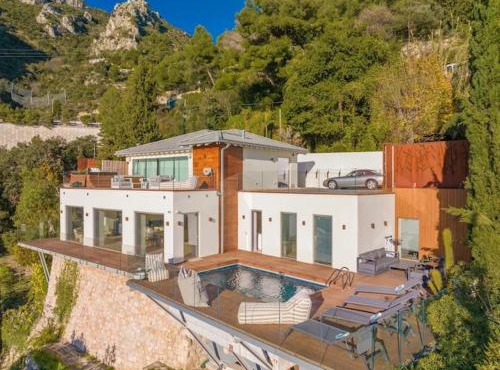 Villa de luxe avec vue panoramique sur la mer et Monaco in Roquebrune-Cap-Martin