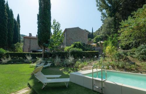 Villa Mulino Rotone - 28 guests, 12 rooms, 12 bathrooms, pool in Castagneto Carducci
