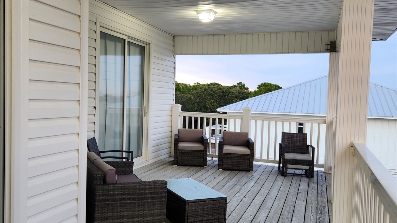 Photo of Patio Balcony in St. George Island