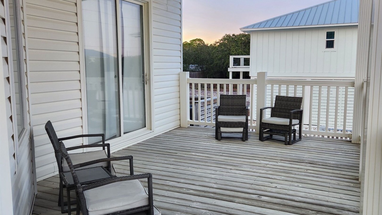 Photo of Patio Balcony in St. George Island