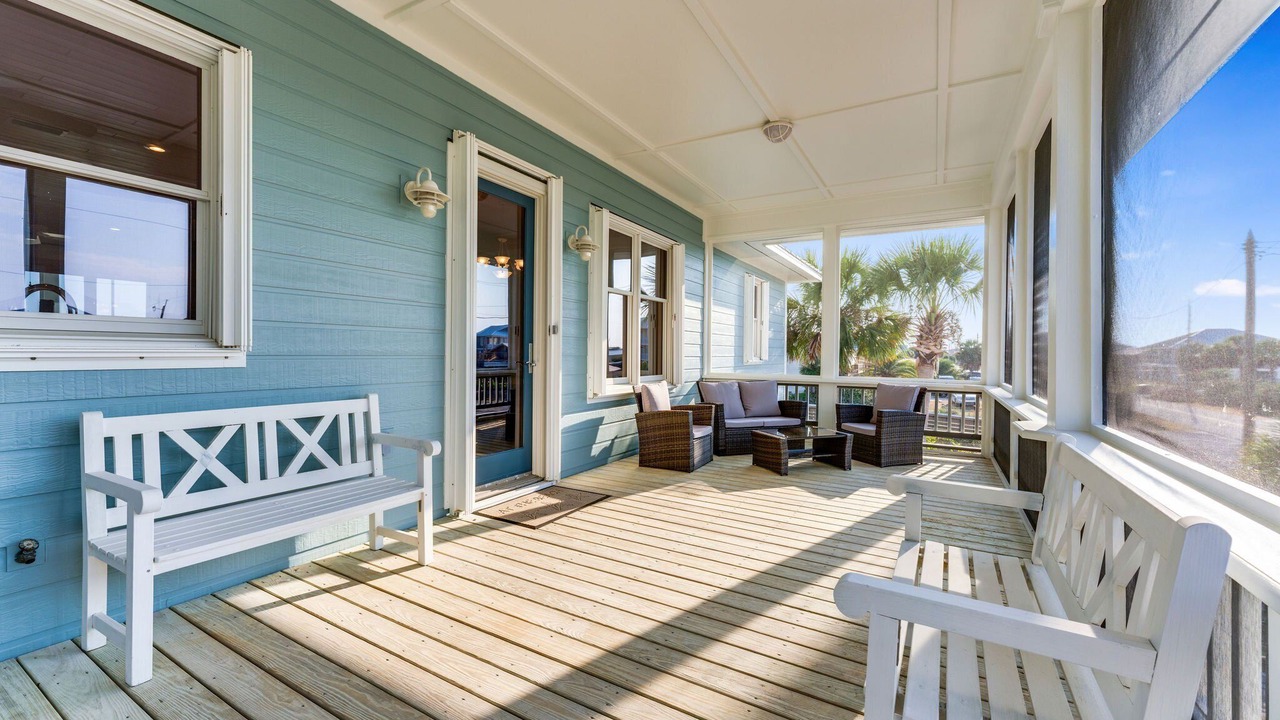 Photo of Patio Balcony in St. George Island