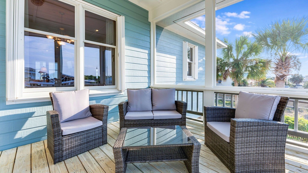 Photo of Patio Balcony in St. George Island