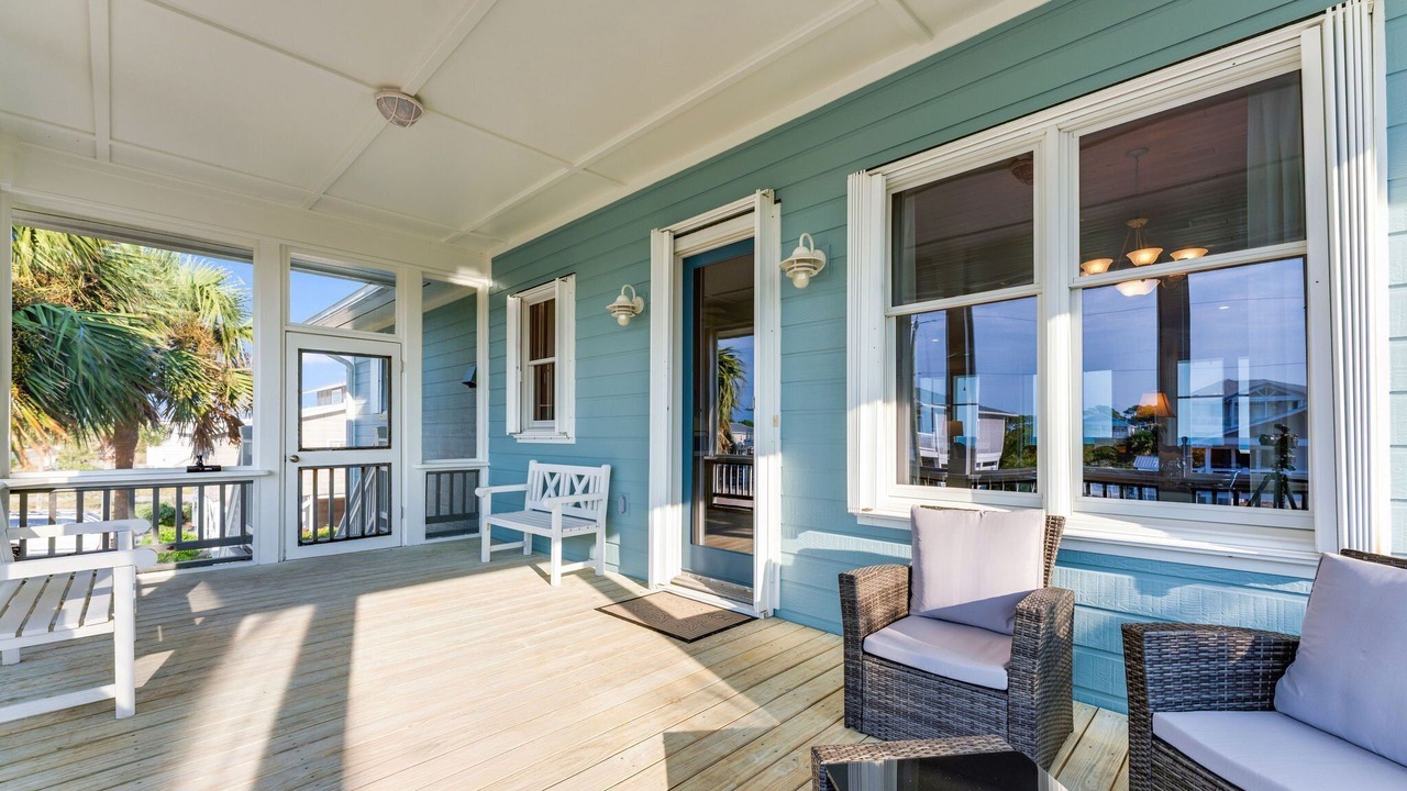 Photo of Patio Balcony in St. George Island